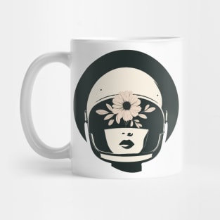 Woman astronaut surreal Mug